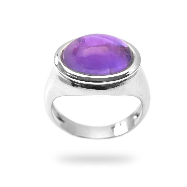 Bague amethyste argent Sidarta